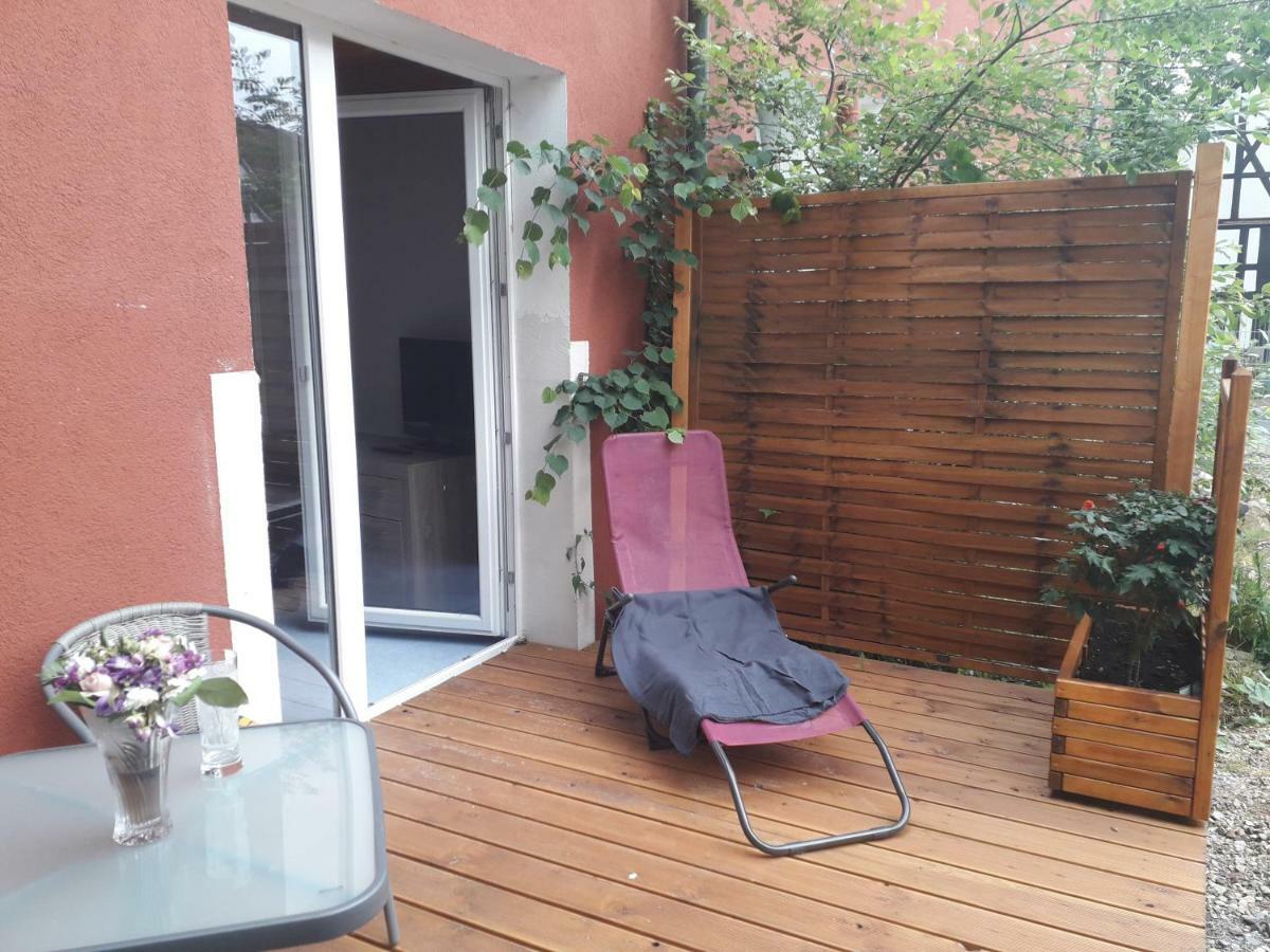1 Zimmer Appartment Springe Esterno foto